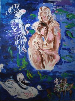 Art - Nude, Sensual Dream, Oil Painting, N014