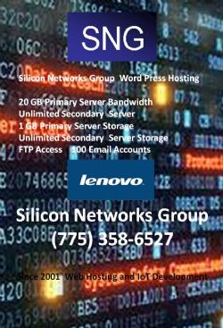 Annual Word Press Hosting From Silicon Networks Group